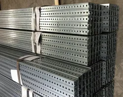Poste de Sinal em Aço Quadrado, Poste de Sinal em Canal U com Revestimento em Pó