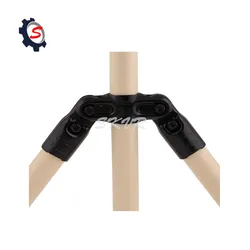 Tubo de metal revestido de PE/ABS para sistema de prateleira de tubos