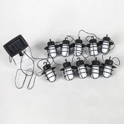Yichen Solar Wiederaufladbare Kunststoff LED Laterne Lichterkette Warmlicht