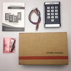 Ak11 ระบบควบคุมการเข้าถึงด้วยแป้นพิมพ์อัตโนมัติ RFID 125kHz ระบบแป้นพิมพ์โลหะ