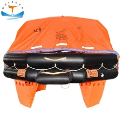Approvazione SOLAS Gommone Davit lanciato Auto gonfiare emergenza vita Raft Per 25 persone