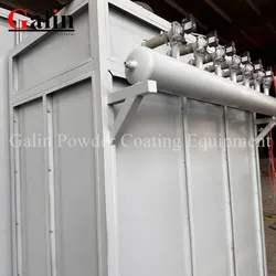 Galin Automatische Pulverbeschichtungs-Sprühkabine mit Rückgewinnungsfilter und Schienen