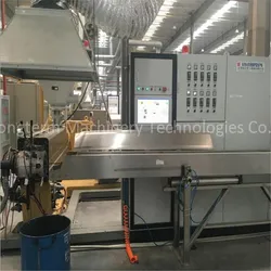 Hochleistungs-Kabel-Extrusionsmaschine. Glasfaserkabel-Maschinenlinie