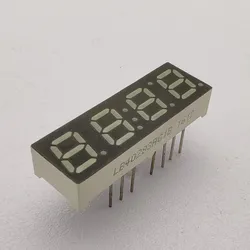 7-Segment 정밀 타이머 제어 시스템용 LED 디스플레이 모듈