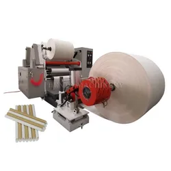 Hochgeschwindigkeits-Trinkhalmherstellungsmaschine / Papierhalmherstellungsmaschine
