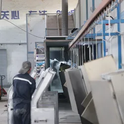 Linha de Pintura em Pó Industrial Totalmente Automática com Sistema de Processo Integrado