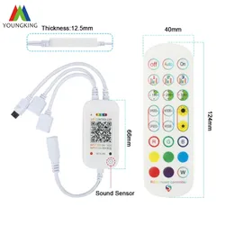 LED Streifen RGB Smart Musik Fernbedienung 4 Pins 24 Fernbedienung 11-Key RF Controller