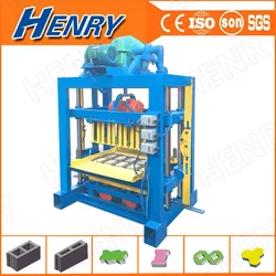 Hochwertige Qtj4-40 manuelle Blockherstellungsmaschine Betonblockherstellungsmaschine Blockherstellungsmaschine