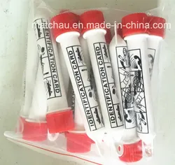 ท่อระบุชีวิตเรือชูชีพโซลาสพร้อมเชือกและบัตรประจำตัว