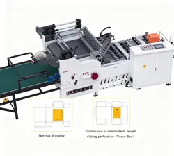 Doppelfütterungsfenster-Patchmaschine