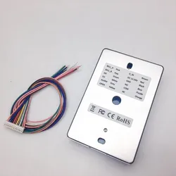 Ak11 ระบบควบคุมการเข้าถึงด้วยแป้นพิมพ์ประตูอัตโนมัติ RFID 125kHz ระบบแป้นพิมพ์โลหะควบคุม
