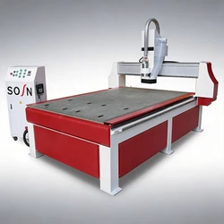 Ein Kopf Holzverarbeitungs CNC-Fräsmaschine