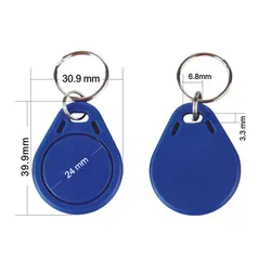 Fob Smart Key Marken-Schlüsselanhänger Neues Design RFID Schlüsselanhänger