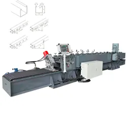 Galvanisierter Stahl Solarstrangkanal Rollformmaschine zur Herstellung von Solarpanelhaltern