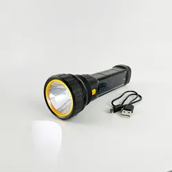 Kompakte integrierte Solarzelle wiederaufladbare Solarstrom-LED-Taschenlampe