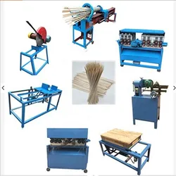 Máquina de Palito de Dente Máquina de Fabricação de Palitos de Dente Linha de Produção de Palitos de Dente
