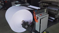 Máquina de Costura de Cadernos para Estudantes com Dupla Face e Duas Cores em Flexografia