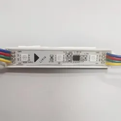 SMD5050 RGB LED 간판 모듈 12V IP65 3LEDs 방수 상점 창문 문자 간판