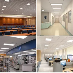 Halolite 45W 3CCT Conservazione dell'Energia Alta Resa Cromatica Pannello Luminoso da Soffitto Retroilluminato