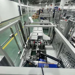 PLC-gesteuerte automatische Kartonöffnungsmaschine Kastenaufstellmaschine