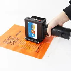 Meertalig printer handmatige inkjetprinter pistool draagbare inkjetprinter voor doos papier glas datum logo batchcode printing
