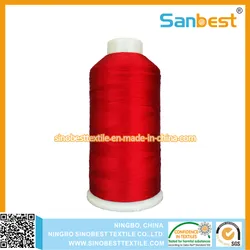 5000m Bunte Polyester-Stickgarne für Maschinenstickerei