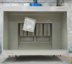 Hongyuan Schnellfarbwechsel-Lackierkabine mit großem Zyklon-Pulver-Rückgewinnungssystem