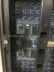 Módulo de Display LED Outdoor RGB DIP P10 em Cores Completas