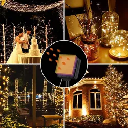 LED-Lichtschlauch, Kupferdrahtlicht, Umgebungslicht, Lichterschlauch