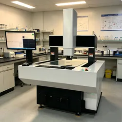 3D Mesin Pengukur Video Berbasis Metrologi Perangkat Lunak Sistem Pengukuran Video CNC