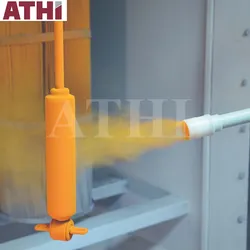 Sistema de Linha de Máquina de Revestimento Eletrostático em Pó
