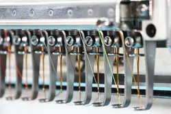 Industrielle computergestützte Mehrkopf-Stickmaschine