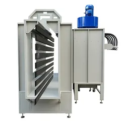 Elektrostatische Pulverbeschichtungsanlage Pulverbeschichtungsmaschine System für lange Profile