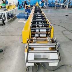 Türrahmen-Rollformmaschine C-Typ Metall-Türrahmenmaschine Rolltor-Rollformmaschine