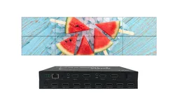 Sistema de Parede de Vídeo Multi Tela em Ultra Alta Definição 8K