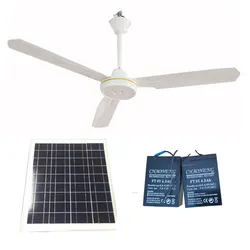 48' 56' Zoll Acdc auf Netzfernbedienung Solar Deckenventilator