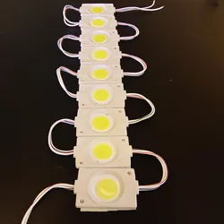 Módulo de LED COB redondo de alta potência, alta luminosidade e alta intensidade para sinais e letras 9chips