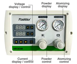 Máquina de Pintura a Pó Manual com Sistema de Troca Rápida de Cores e PLC