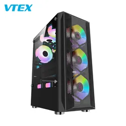 PC Desktop Computer Spiele ITX Gehäuse ATX Computer CPU Gehäuse