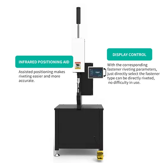 Customize 0-8 Tons 80kN Pneumatic Orbital Riveting Machine, Automatic Riveting Machine, Processing Self Clinching Fasteners pictures & photos