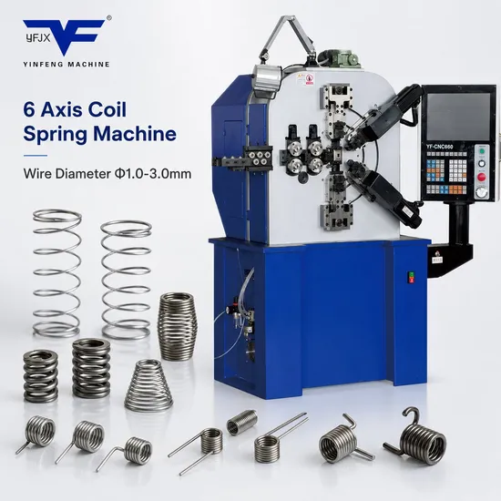 Auto Suspension Compression Spring Customized Steel Retractable Coil Spring Making Machine pictures & photos