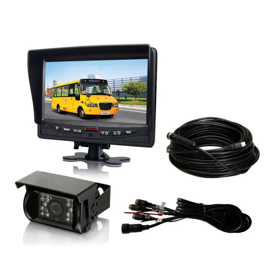 7 Sistem Tampilan Belakang Mobil Inch dengan Kamera CCD Penglihatan Malam untuk Bus pictures & photos
