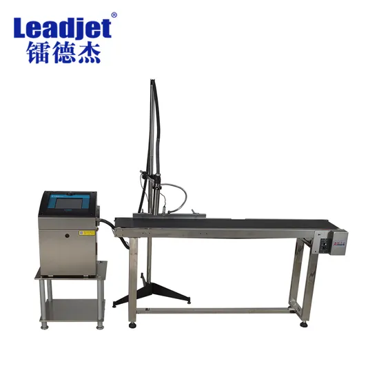 Máquina de impresión por chorro de tinta para codificación de lotes de fecha en múltiples idiomas Leadjet pictures & photos