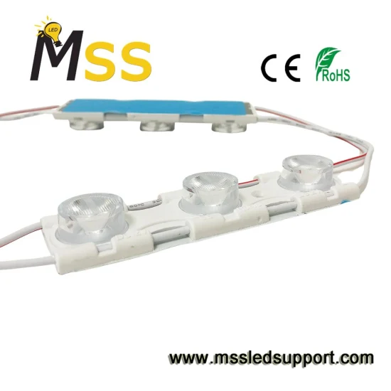 DC12V โมดูล LED 3W การอนุมัติ CE RoHS กันน้ำฉีด 3030 3 โมดูล LED สำหรับกล่องไฟโฆษณา pictures & photos