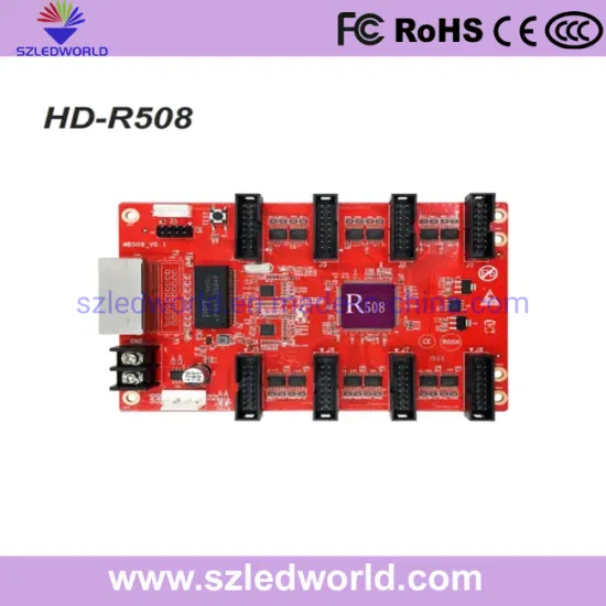 Controlador de Display LED em Cores Completas Cartão Receptor de Tela LED Huidu R501 R500 R512 R508 R612 pictures & photos