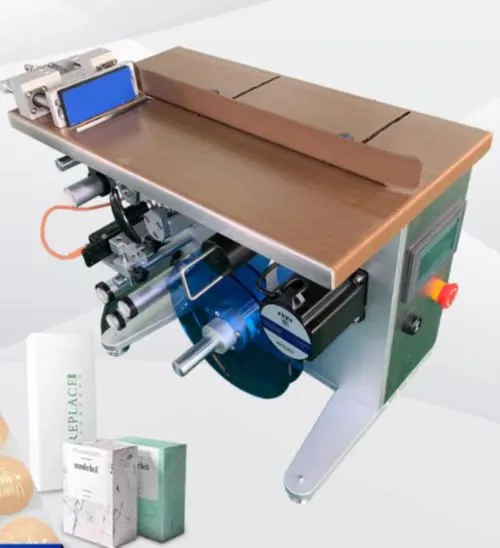 Kartonbox Aufkleber Etikettiermaschine Boxversiegelungsmaschine Boxetikettiermaschine pictures & photos