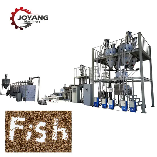 Machine de fabrication d'aliments flottants pour poissons à haute capacité de production pictures & photos