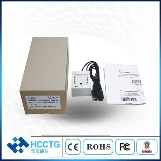 โมดูลสแกนบาร์โค้ด USB แบบฝัง Android OEM 2D เครื่องยนต์ (HS-2002B) pictures & photos