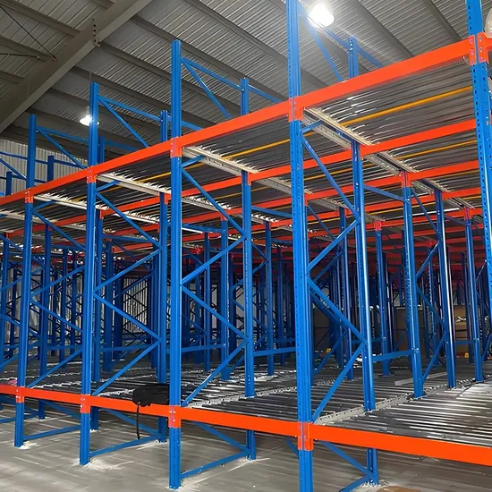 Fabrieksdirecte zwaartekracht palletrek roller flow rek voor magazijn hoge dichtheid opslagrek pictures & photos