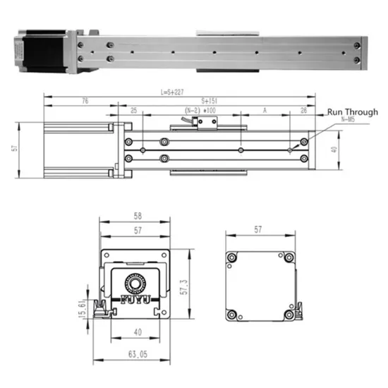 Präzisionsmikromotor-Linearschiebetisch Linearmodul pictures & photos